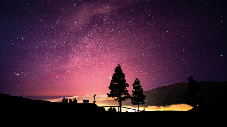 Stars over La Palma